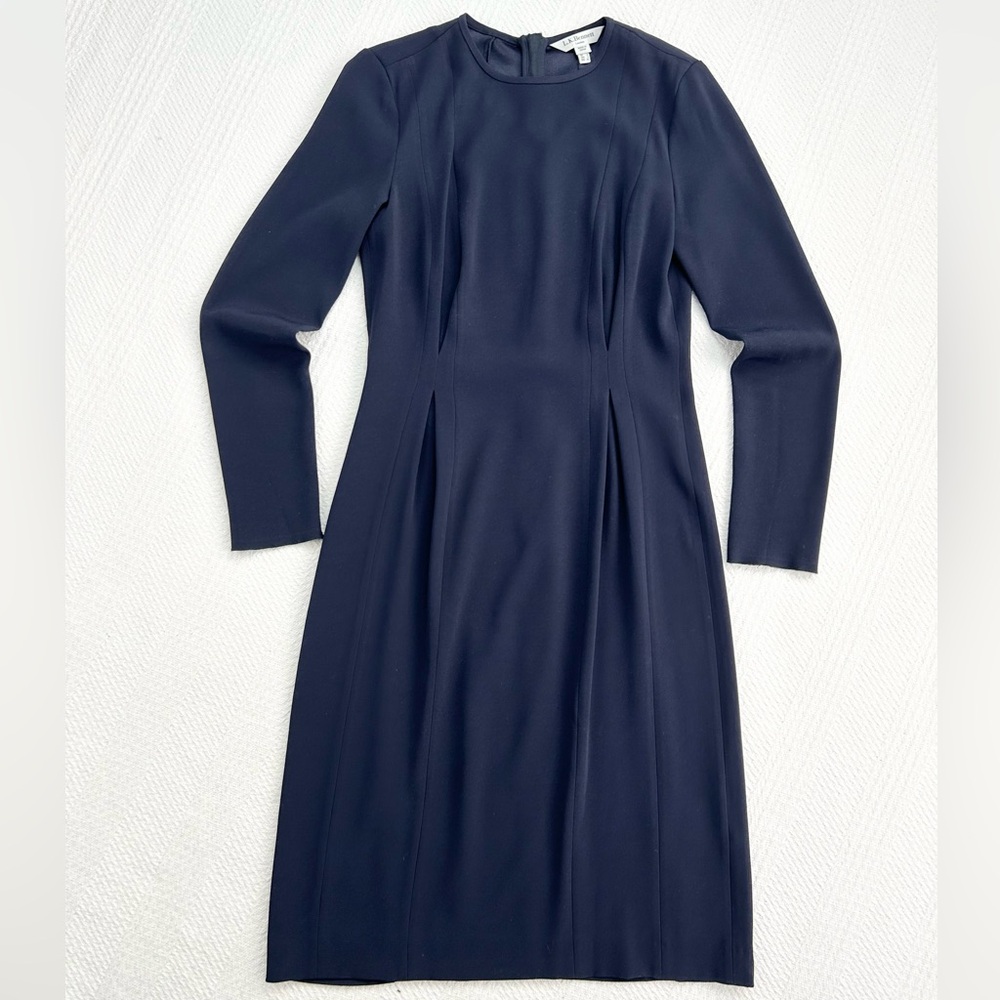 LK Bennett London Jessica Dress Sloane Blue (Navy) Size 2 - Picture 2 of 16